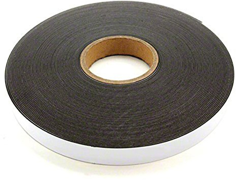 Ferroflex® 25mm Largo 3 M Di Autoadesiva E Lucida Striscia Ferrosa Bianca Per Pareti, Ufficio, Casa E Creazione Di Magneti Di Superfici Istantanei Attiveranno A 5 Metri Di Lunghezza