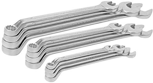 MATADOR 0190 9121 - Set di chiavi ad anello, 12 pz, testa a gomito, 6-22 mm