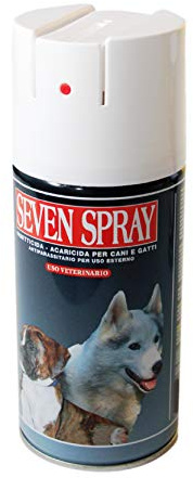 Seven spray antiparassitario per cani e gatti 400 ml