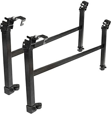 Jeu de 2 Pieds pliants pour sommier inférieur 40 x 30 - Lit 90 cm - Cuens