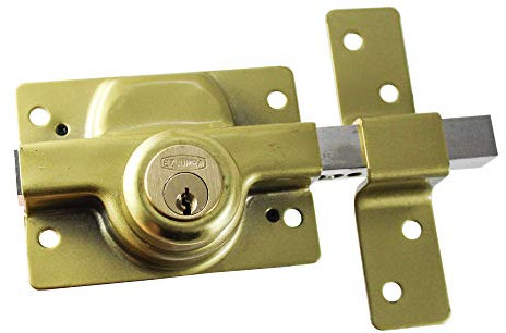 Ezcurra 1851D1 - Cerrojo 350 Esmaltado Doble Cilindro Red +3