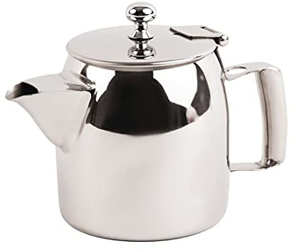 Olympia Cosmos Stainless Steel Teapot 340ml J321