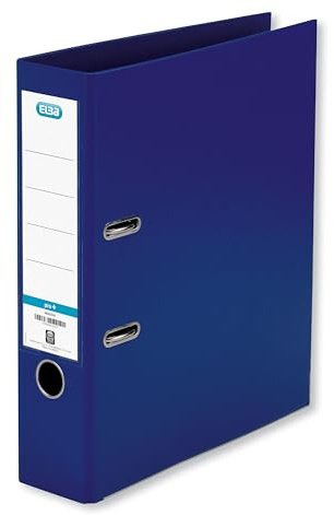Elba Premium Akten-Ordner A4, smart Pro plus, 8 cm breit, Kunststoff Ordner, blau, 1 Stück