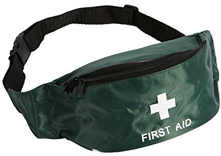 Steroplast Trousse Kit de premiers secours Vide Rechargeable Grande Poche Sac banane Pour Maison Travail Sport École