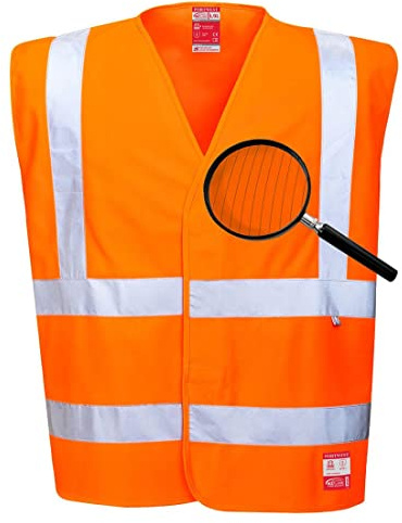 Portwest FR71 Gilet Ignifugo Antistatico ad Alta Visibilità., Taglia XX/3X, Arancione