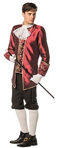 Herrenkostüm Marquise Weinrot, Gr. 52