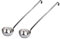 2x Schöpfkelle/Suppenkelle/Schöpflöffel/Suppenlöffel 0,5 l | Ø 12 cm, 52 cm lang