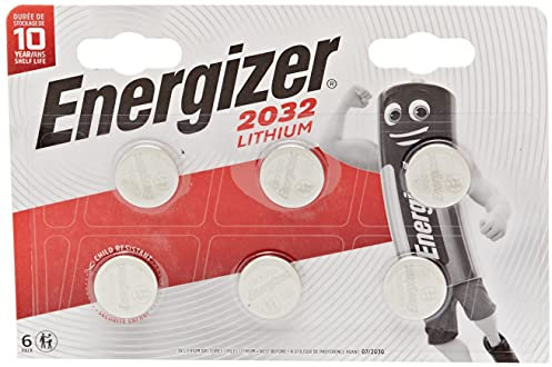 Energizer Piles au Lithium 3 V - Lot de 6, 6 Unités