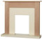 Adam Southwold Fireplace in Oak& Cream, 43 inch