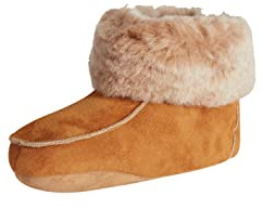 Zapatillas de piel de cordero Karbaro, Coñac, 43 EU