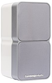 Cambridge Audio Minx Min 22 - Compact Wired Satellite Speaker Featuring BMR Speaker Technology - Includes Keyhole Bracket for Discreet and Easy Wall Mounting - White
