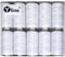 Nähgarn/Syngarn Garn Garne Polyester weiß für die Nähmaschine 10 Sp. a. 500m, (0,024 € / 10 m), 0002