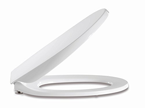 Pressalit Calmo 556 WC-Sitz (Farbe Weiß, mit Absenkautomatik, mit Scharnieren aus Edelstahl) 556000-D15999