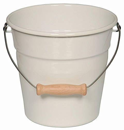 Riess, 0597-033, Minieimer, Putzeimer, Henkeleimer, Classic Weiss, Durchmesser 16 cm, Höhe 13,6 cm, Inhalt 1,75 Liter, weiß