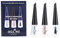 Herome French Manicure Set Mini - Nagellack Mit Verstärkendem Effekt, Weißer Nagellack und Überlack Für Eine Französiche Maniküre - 3*4ml.