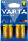 Varta 4106 Alkaline 1.5 V non-rechargeable battery Non-Rechargeable Batteries (Alkaline; Cylindrical; 1.5 V; AA; 50.5 mm, blue, yellow)
