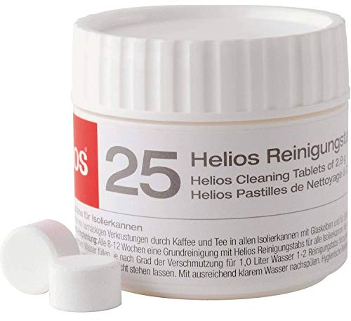Helios pastillas de limpieza – 25 Unidades