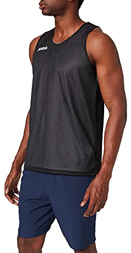 Joma Unisex Basketballtrøje 100050.100 Basketball Trikot, Schwarz/Negro, M EU