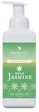 Hand Cleansing Sanitiser Foam, No Alcohol Foaming Hand Sanitizer Dispenser - Wild Jasmine - 500ml