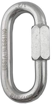 316 de Acero Inoxidable eslabón de Enganche rápido 12mm (1/2) Marine Grade