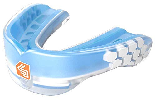 Shock Doctor Mundschutz Mundschutz Gel Max, Transparent/Blua, One Size, 6954