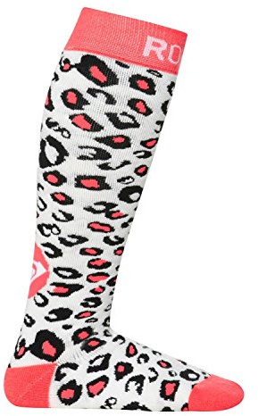 Roxy Run It Back Girls’ Socks, Bright Colours Off-white Bright White Size:FR : M-L (Taille Fabricant : M/L)