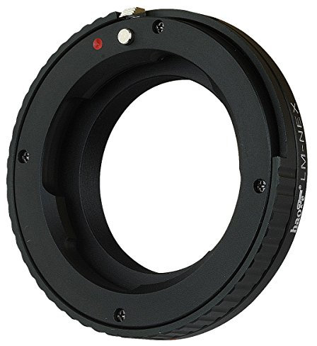 Haoge Makro-Fokus-Objektivadapter für Leica M Objektiv an Sony E-Mount NEX Kamera wie NEX-3, NEX-5, NEX-5N, NEX-7, NEX-7N, NEX-C3, NEX-F3, a6500, a6300, a6000, a5000, a3500, a3000, NEX-VG10, VG20