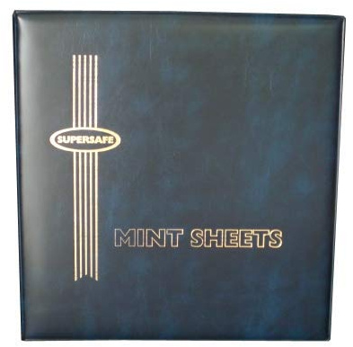 Supersafe Deluxe Mint Sheet Album MA1 Blue