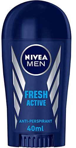 Nivea Deo Stick Fresh Active for Men, 40 ml, 3er Pack (3 x 40 ml)