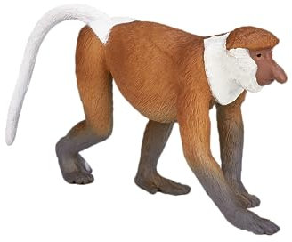 MOJO Proboscis AFFE realistische Internationale Tierwelt, handbemalte Spielzeugfigur