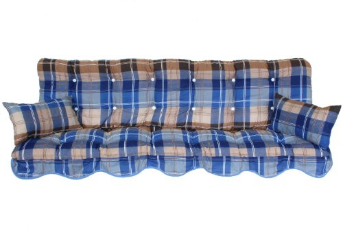 Adlatus-Kühnemuth Polsterauflage Gartenstuhlauflage Modell 580 (180x50 cm Hollywoodschaukelauflage)