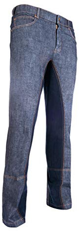 HKM - Pantaloni da Equitazione da Uomo Jodhpur Texas, Taglia 54
