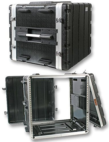 Pulse ABS-10U 19 Inches Rack ABS Flight Case, 10U