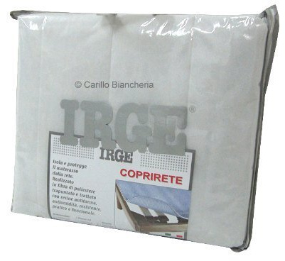 IRGE coprirete trapuntato con laccetti matrimoniale due piazze H218