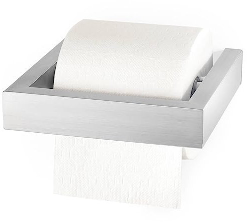 ZACK 40386 LINEA Toilettenpapierhalter, Edelstahl matt
