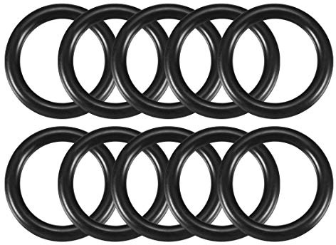 uxcell Nitrile Rubber O-Rings 22mm OD 16mm ID 3mm Width, Metric Sealing Gasket, Pack of 10