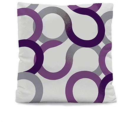 SABANALIA - Cuadrante Aros, 50x50, Lila