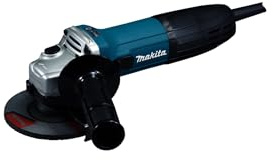 Makita GA4530RKD/1 110V 115mm Angle Grinder Complete with Diamond Blade Supplied in a Carry Case