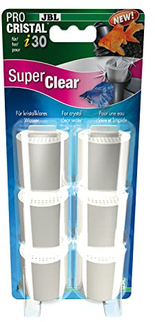 JBL Super Clear Set 6 vattenfilterpatroner för ProCristal i30 för akvarier