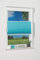 K-home Klemmfix-Plissee Palma Iceblau 70 x 210 cm +++Verdunklung+++