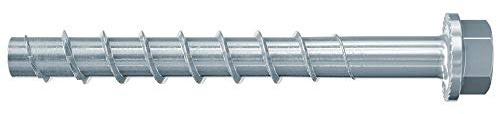 Fischer Viti per Calcestruzzo UltraCut FBS II 10x120 65/55/35 US con Testa Esagonale e Rondella Integrata per Fissaggio e Rinforzo Solai in Cemento, Riultilizzabili, per Zona Sismica C1 e C2, 50 pz
