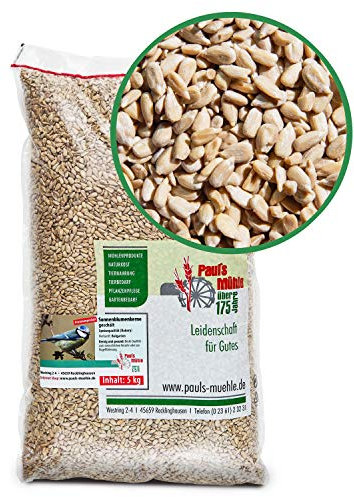 Paul´s Mühle Sonnenblumenkerne geschält für Vögel 5 kg Neue Ernte 2025