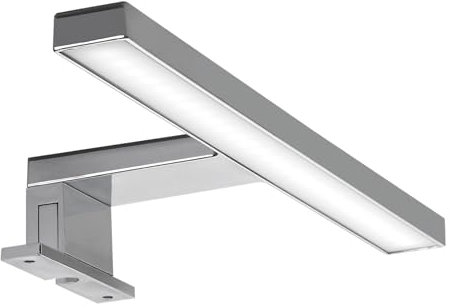 SOTECH LED Aufbauleuchte SKY 300 mm neutralweiß (4000K) 230V / 5W chrom poliert Spiegelleuchte Schrankleuchte Badleuchte