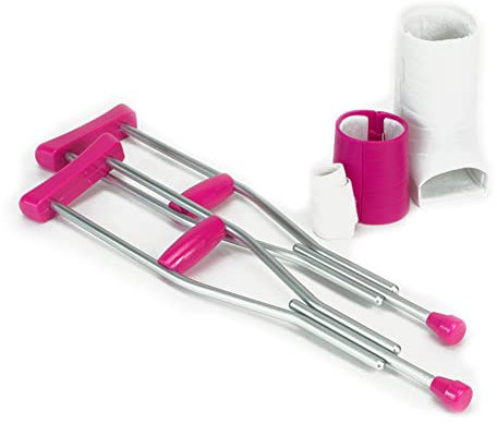 Sophias by Teamson Kids Doll Cast & Crutches Accessoires für 18 Puppen