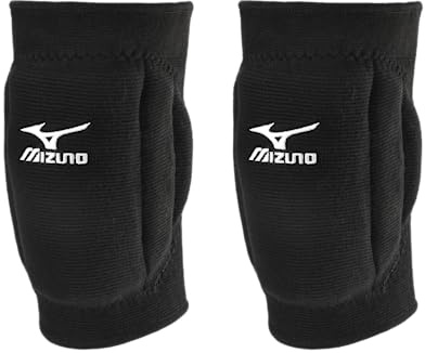 Mizuno Youth T10 Plus Kneepad, One Size, Black