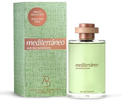 BANDERAS Mediterraneo - Perfume para hombre, 200 ml