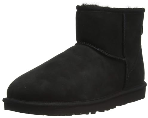 UGG Men's Classic Mini Boot, Black, 14