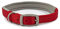 Ancol Viva Padded Soft Touch Dog Collar with Satin Buckle - Red - Adjustable Weatherproof Comfortable Pet Neckband - 39-48cm Size 5