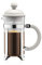 Bodum 1913-913 CAFFETTIERA Kaffeebereiter (French Press System, Permanent Edelstahlfilter, 0,35 liters) cremefarben, Creme