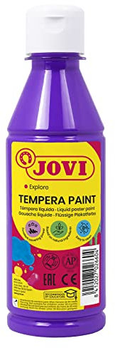TEMPERA LIQUIDA JOVI SCOLASTICO 250 ML, VIOLA